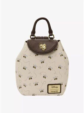 Disney Winnie the Pooh Bees Allover Print Micro Mini Backpack